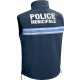 Gilet Softshell sans manches Police Municipale P.M. ONE