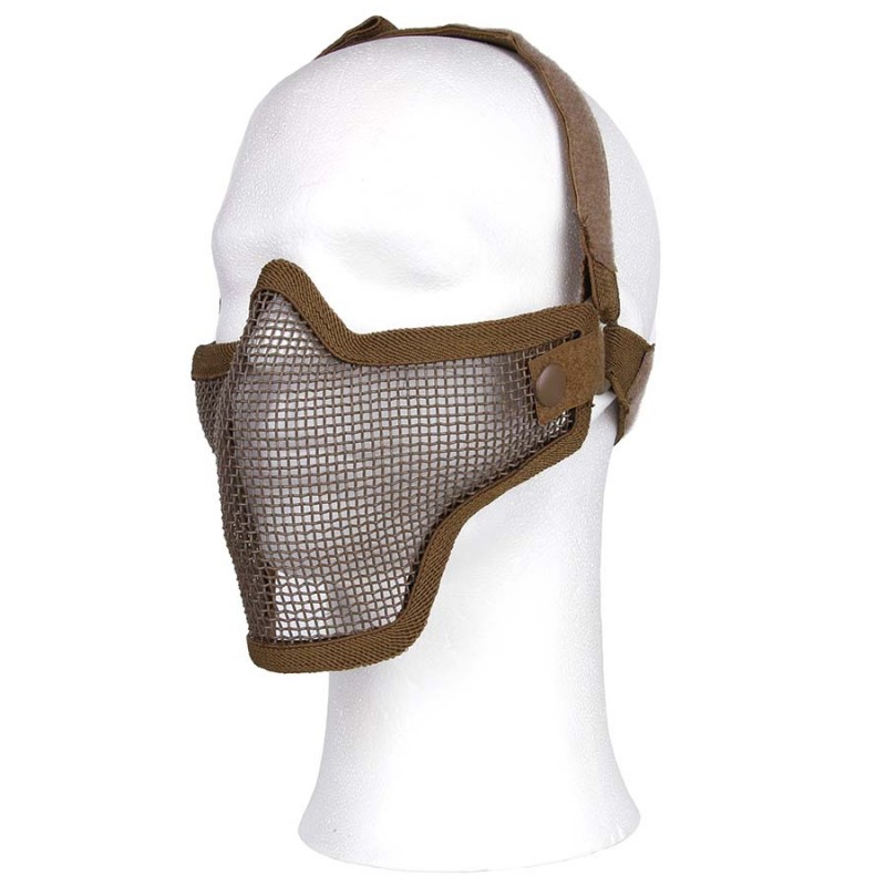 Airsoft metal mesh mask