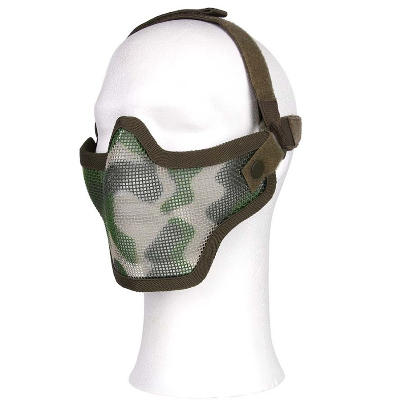 Airsoft metal mesh mask