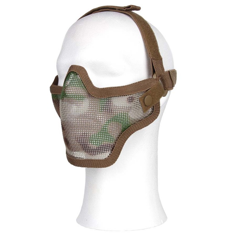 Airsoft metal mesh mask