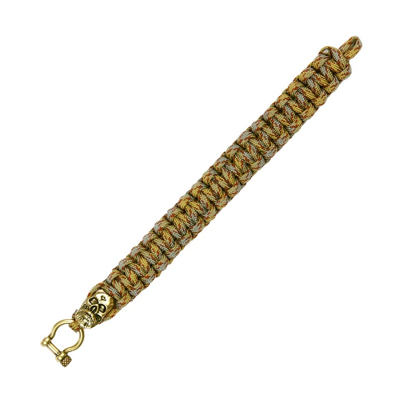 Bracelet Paracord camo crane avec boucle : 8 inch JYFPB09